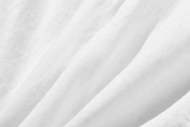 フロントフリルが可愛い フランチリネン100％　シャツブラウス 250913