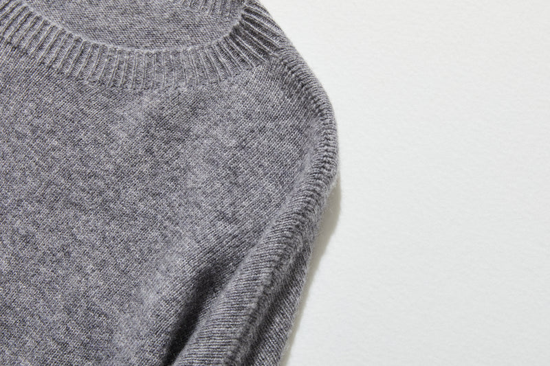 "Number 1" Reliable Simple Design Wool Knit 100% Wool 231110