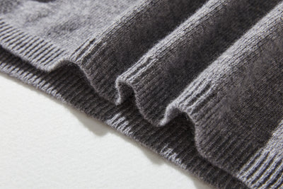 "Number 1" Reliable Simple Design Wool Knit 100% Wool 231110