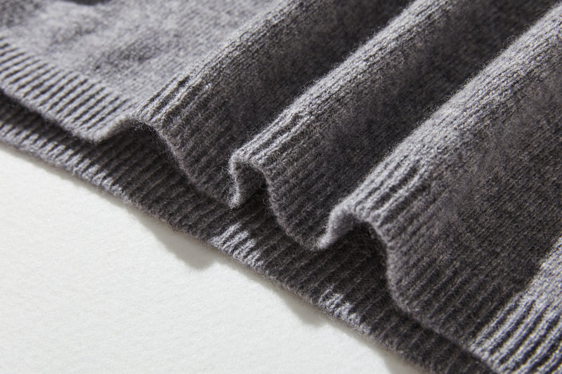 "Number 1" Reliable Simple Design Wool Knit 100% Wool 231110