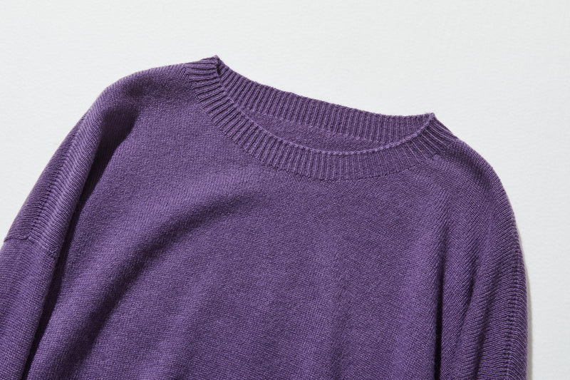 "Number 1" Reliable Simple Design Wool Knit 100% Wool 231110