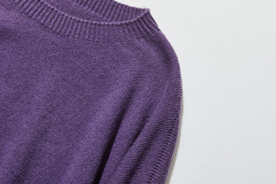 "Number 1" Reliable Simple Design Wool Knit 100% Wool 231110