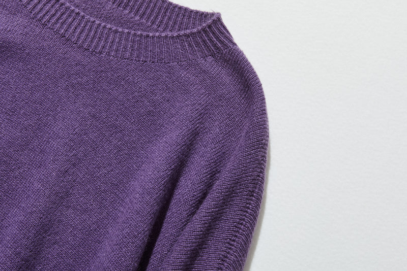 "Number 1" Reliable Simple Design Wool Knit 100% Wool 231110