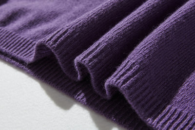 "Number 1" Reliable Simple Design Wool Knit 100% Wool 231110