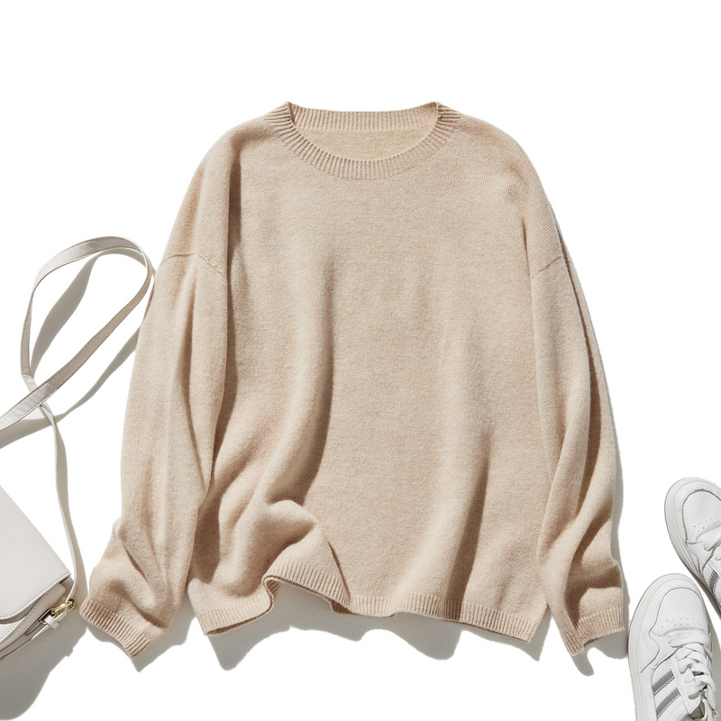 "Number 1" Reliable Simple Design Wool Knit 100% Wool 231110