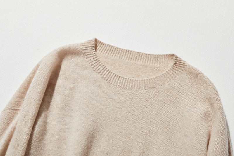 "Number 1" Reliable Simple Design Wool Knit 100% Wool 231110