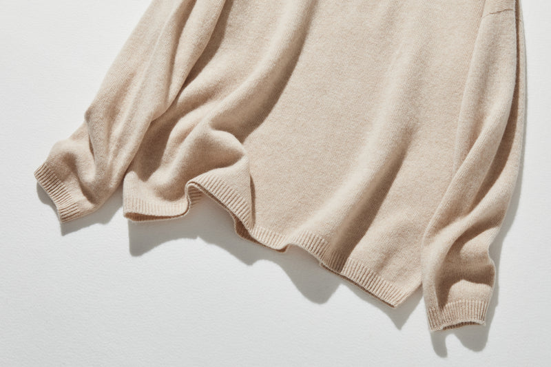 "Number 1" Reliable Simple Design Wool Knit 100% Wool 231110