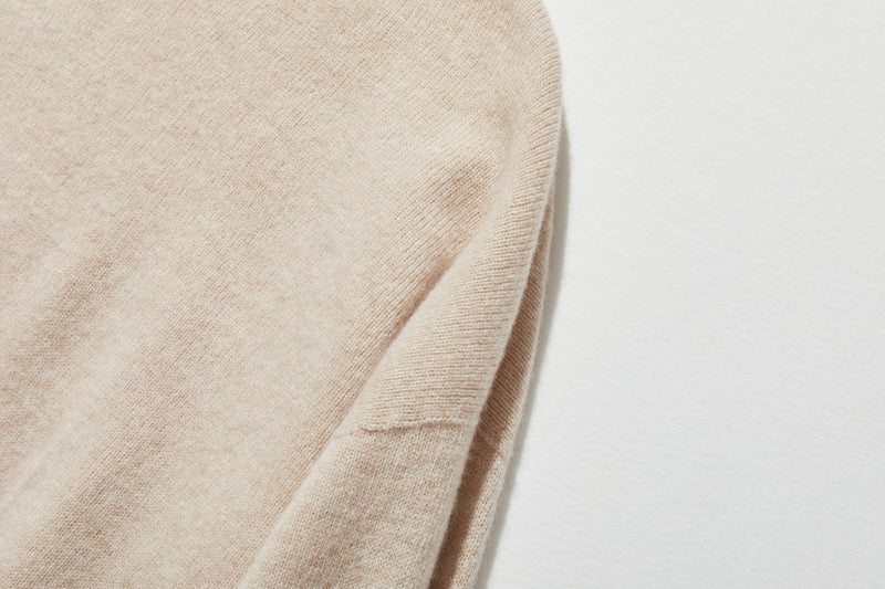 "Number 1" Reliable Simple Design Wool Knit 100% Wool 231110