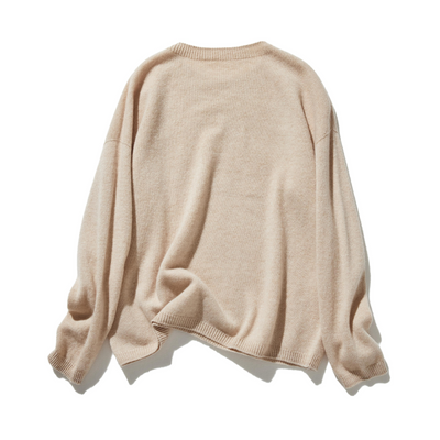 "Number 1" Reliable Simple Design Wool Knit 100% Wool 231110