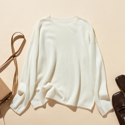 "Number 1" Reliable Simple Design Wool Knit 100% Wool 231110