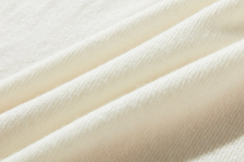 "Number 1" Reliable Simple Design Wool Knit 100% Wool 231110