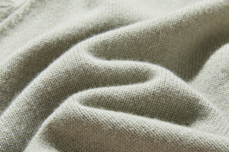 簡約設計，可長期穿著 羊毛開襟衫 100% 羊毛 241029