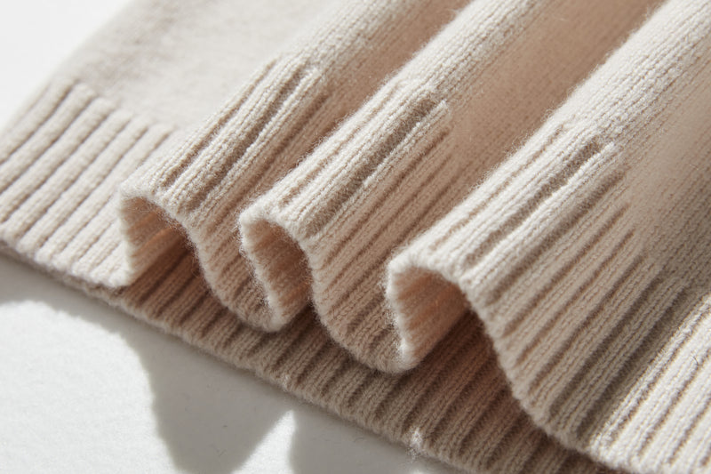 簡約設計，可長期穿著 羊毛開襟衫 100% 羊毛 241029