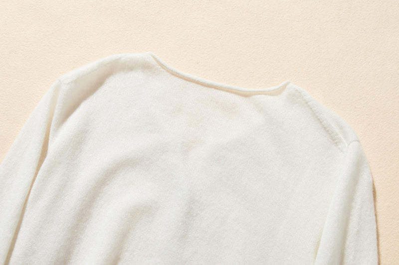 輕盈、溫暖、優雅的羊絨開襟衫 100% 羊絨 241102 