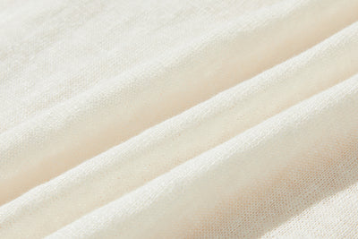 即使在炎熱的季節也能保持涼爽！四分之三袖亞麻開襟衫 防紫外線防曬 240701