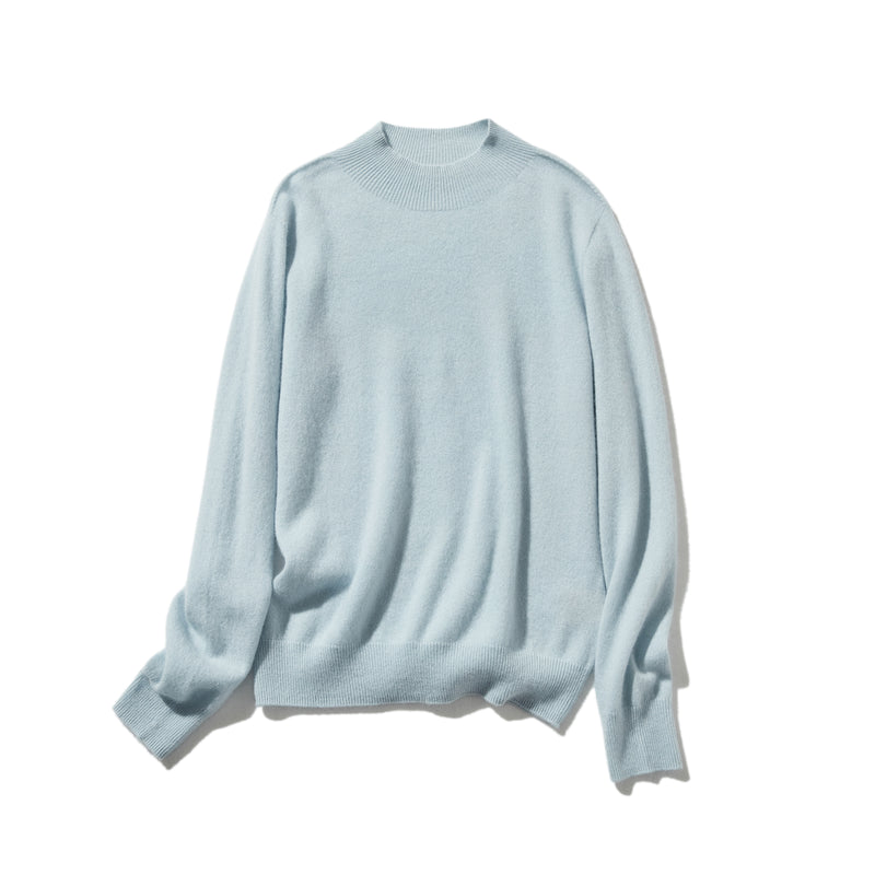 柔軟纖維帶來的極致舒適 100% 羊絨瓶頸 240909