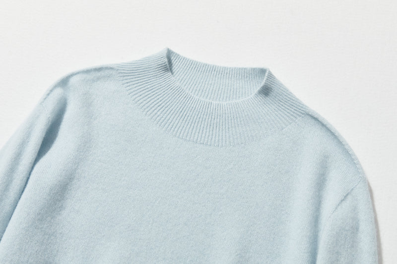 柔軟纖維帶來的極致舒適 100% 羊絨瓶頸 240909