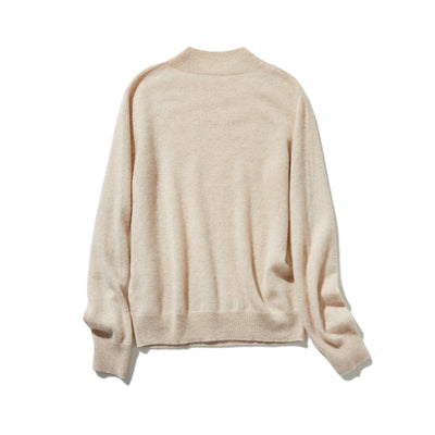 柔軟纖維帶來的極致舒適 100% 羊絨瓶頸 240909