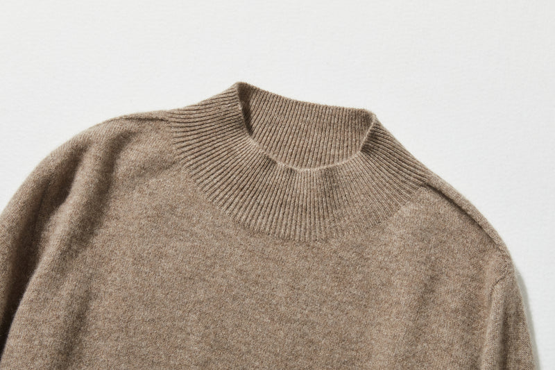 柔軟纖維帶來的極致舒適 100% 羊絨瓶頸 240909