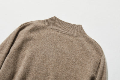 柔軟纖維帶來的極致舒適 100% 羊絨瓶頸 240909