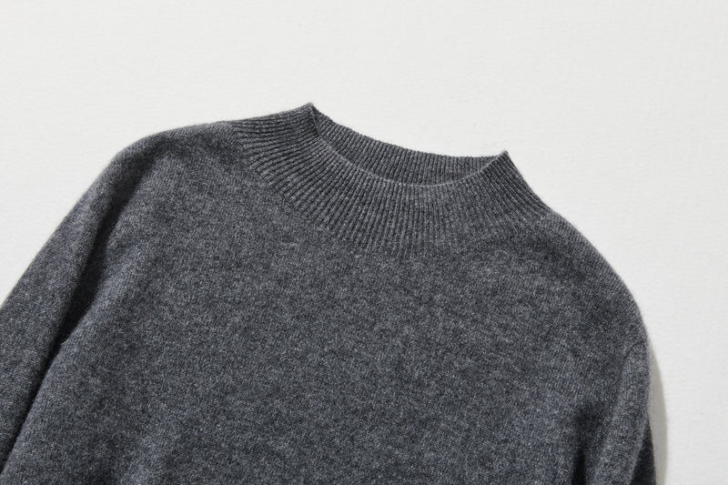 柔軟纖維帶來的極致舒適 100% 羊絨瓶頸 240909