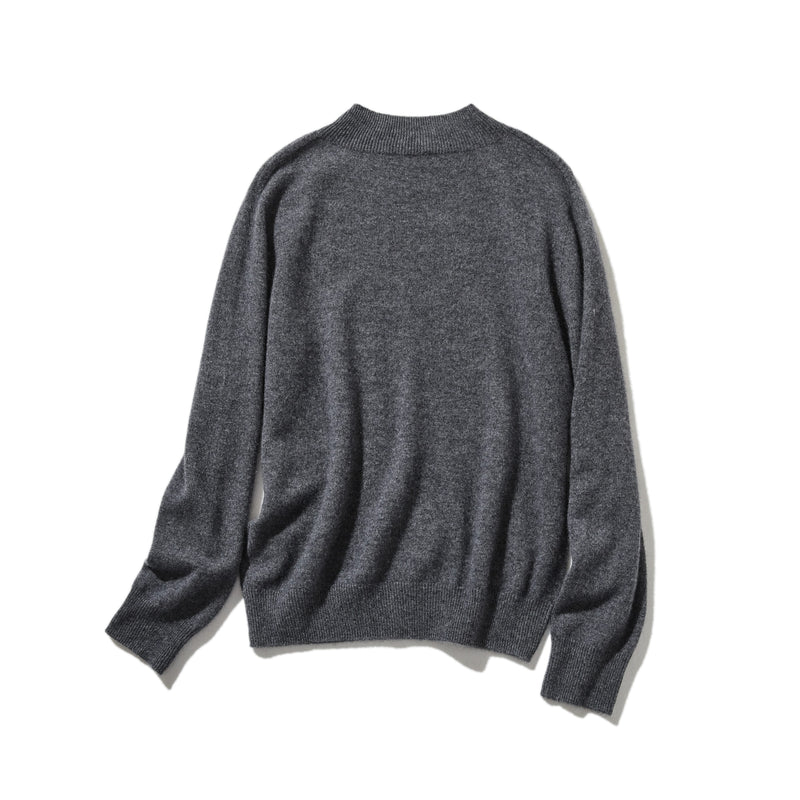 柔軟纖維帶來的極致舒適 100% 羊絨瓶頸 240909