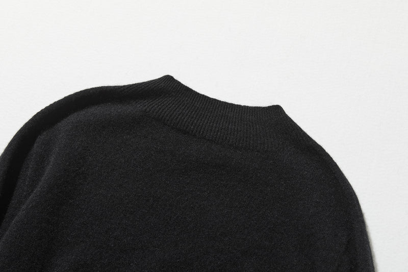 柔軟纖維帶來的極致舒適 100% 羊絨瓶頸 240909