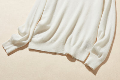 柔軟纖維帶來的極致舒適 100% 羊絨瓶頸 240909