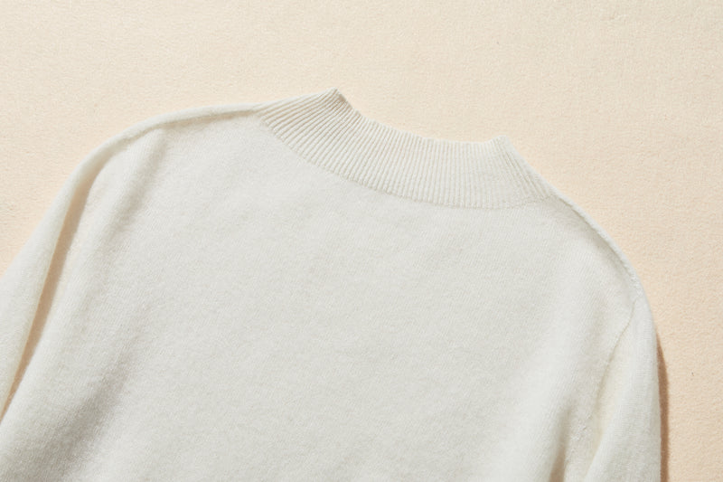 柔軟纖維帶來的極致舒適 100% 羊絨瓶頸 240909