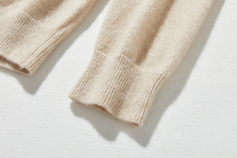 可長期穿著的羊絨開襟衫 V領開襟衫 100%羊絨 241101 