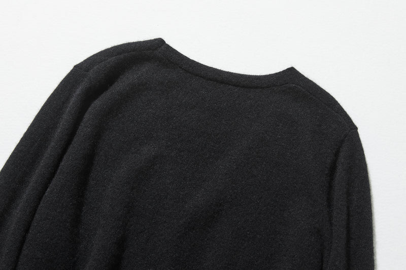 可長期穿著的羊絨開襟衫 V領開襟衫 100%羊絨 241101 