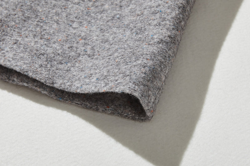 上品な印象のウールジャケット　ショートアウター 裏地付き　241103