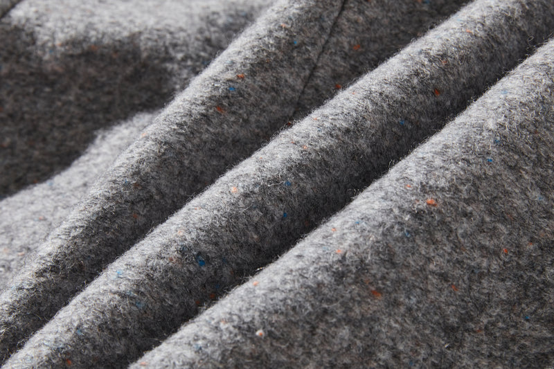 上品な印象のウールジャケット　ショートアウター 裏地付き　241103