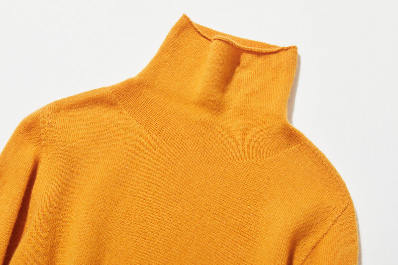 着心地がよく、きれいめに着られる 秋冬の大本命ニット ウール100％　ウールセーター  251120