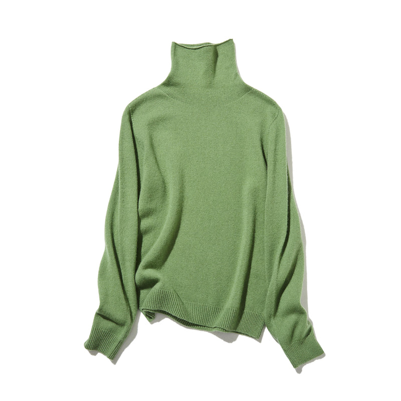 着心地がよく、きれいめに着られる 秋冬の大本命ニット ウール100％　ウールセーター  251120