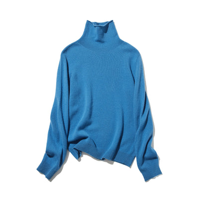 着心地がよく、きれいめに着られる 秋冬の大本命ニット ウール100％　ウールセーター  251120