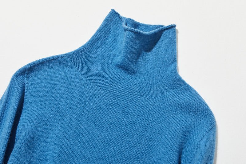 着心地がよく、きれいめに着られる 秋冬の大本命ニット ウール100％　ウールセーター  251120