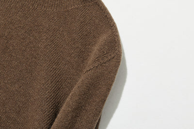 着心地がよく、きれいめに着られる 秋冬の大本命ニット ウール100％　ウールセーター  251120