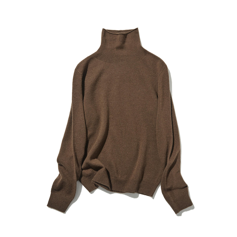 着心地がよく、きれいめに着られる 秋冬の大本命ニット ウール100％　ウールセーター  251120