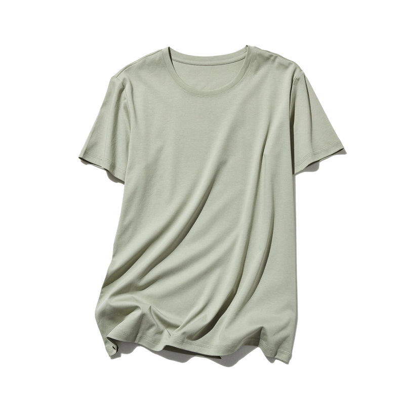 至高の夏素材！「冷感」「ドライタッチ」効果Tシャツ　プレミアムピマコットン100％　カットソー250512