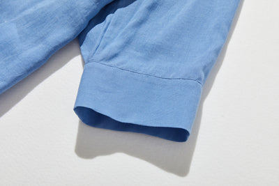 暑い季節もおしゃれと快適さを両立　麻混　ブラウス　9分袖ブラウス　250802