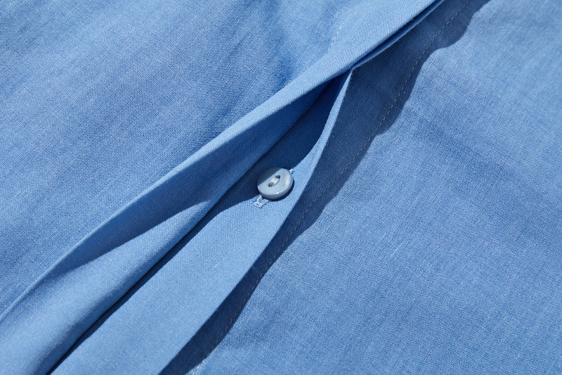 暑い季節もおしゃれと快適さを両立　麻混　ブラウス　9分袖ブラウス　250802