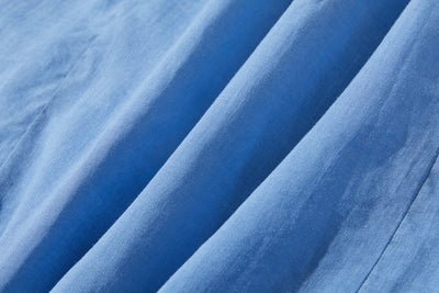 暑い季節もおしゃれと快適さを両立　麻混　ブラウス　9分袖ブラウス　250802