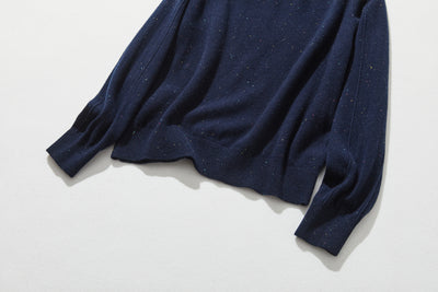 採用高規格精加工，外觀整齊 羊毛針織 羊毛衫 241004