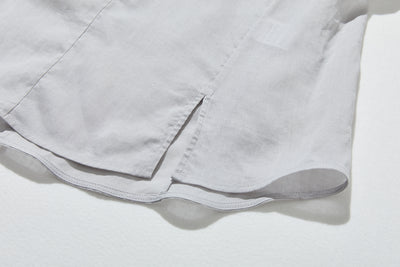 暑い季節もおしゃれと快適さを両立　麻混　ブラウス　9分袖ブラウス　250802