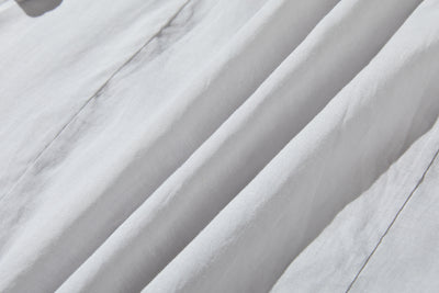 暑い季節もおしゃれと快適さを両立　麻混　ブラウス　9分袖ブラウス　250802