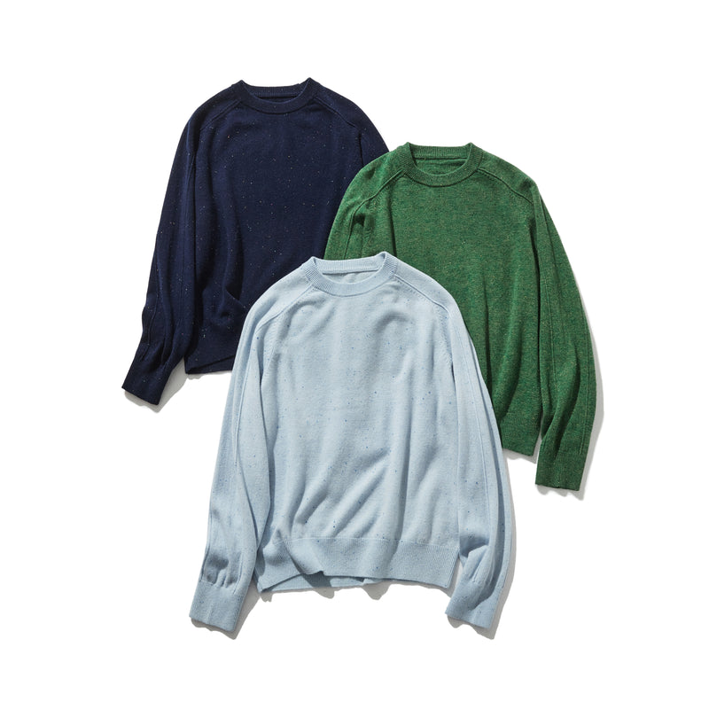 採用高規格精加工，外觀整齊 羊毛針織 羊毛衫 241004