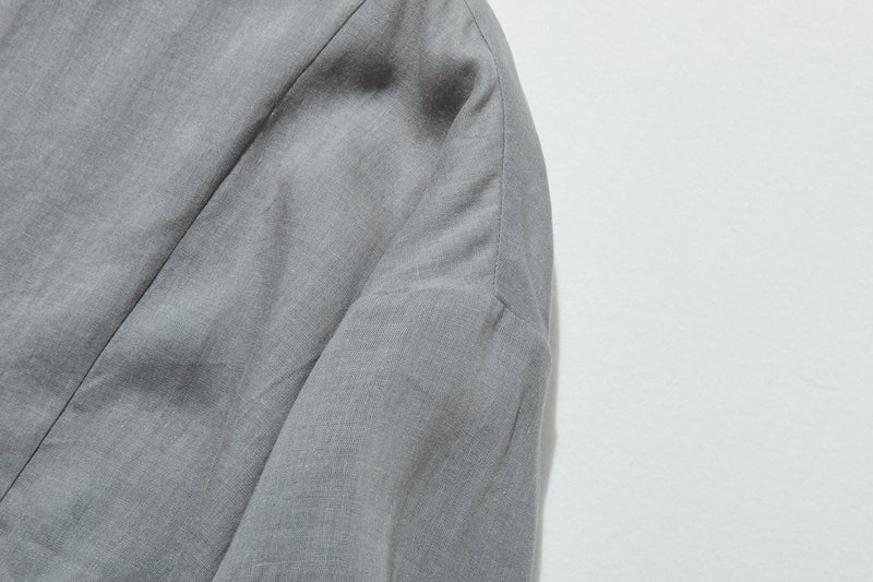 暑い季節もおしゃれと快適さを両立　麻混　ブラウス　9分袖ブラウス　250802