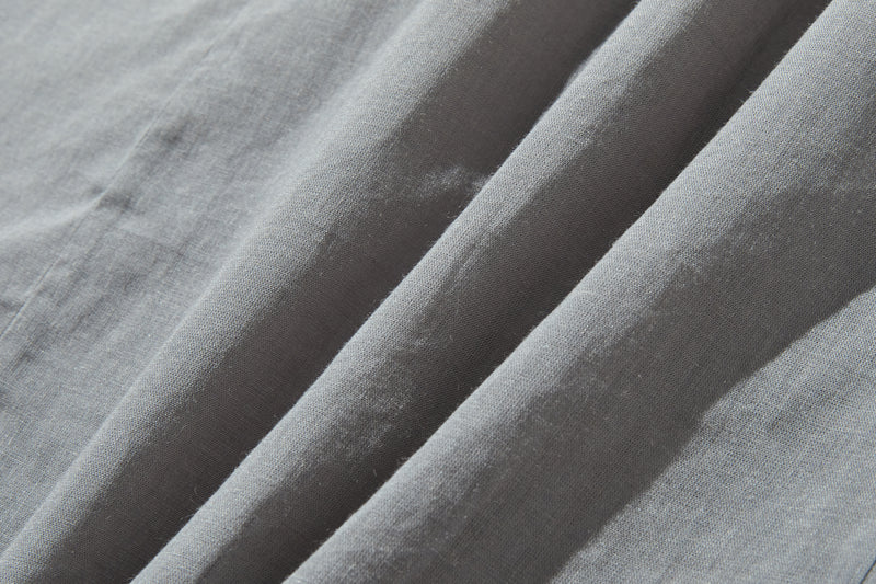 暑い季節もおしゃれと快適さを両立　麻混　ブラウス　9分袖ブラウス　250802