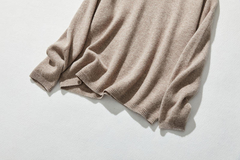 "Number 1" Reliable Simple Design Wool Knit 100% Wool 231110